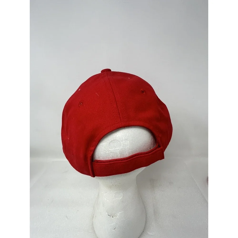 Detroit Red Wings Hat NHL 2008‎ Stanley Cup - Hook Loop Strap Hockey